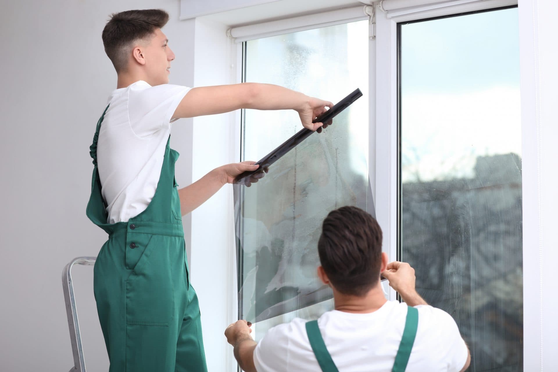 Window-film installation illustration