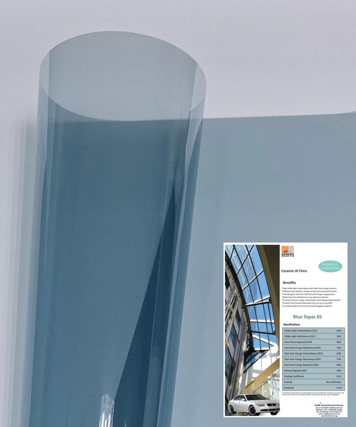 Blue Topaz 65 IR65BT exact product sample